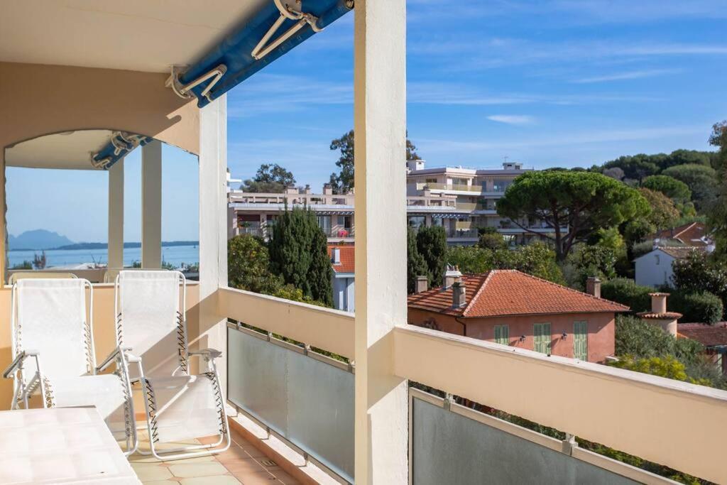 A6- 2 Bdr Incredible Sea View - Ac, Garage & Terrace Leilighet Antibes Eksteriør bilde
