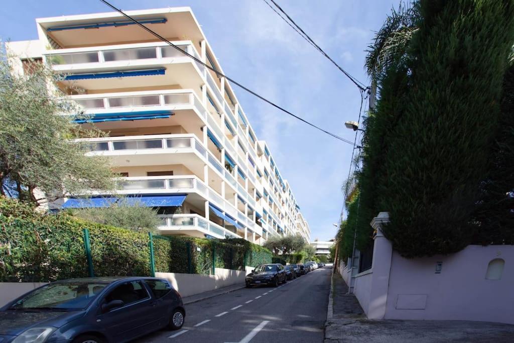 A6- 2 Bdr Incredible Sea View - Ac, Garage & Terrace Leilighet Antibes Eksteriør bilde